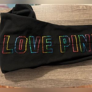 Pink “Love Pink” Rainbow Joggers